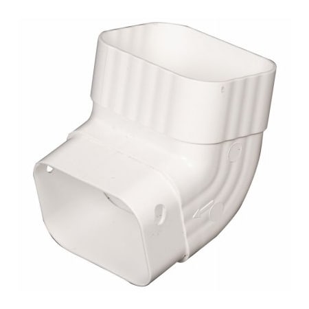 Amerimax Home Products 2x3 White A Front Elbow M0627